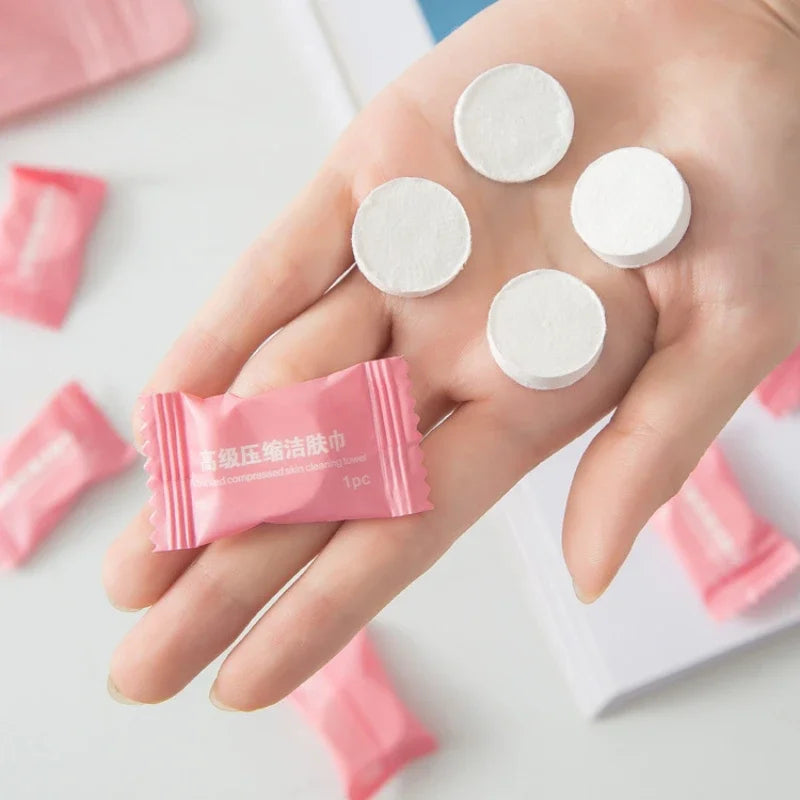 Vaderos™ Pack of 5 compression cleaning towel